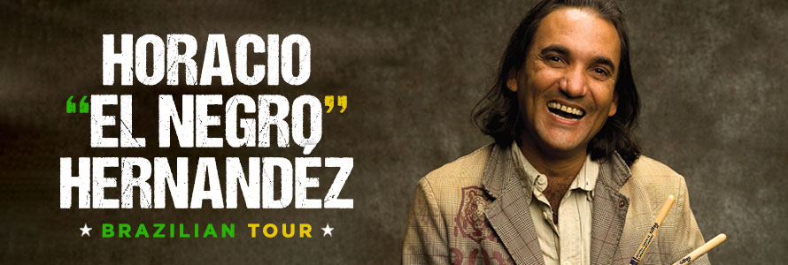 Horacio “El Negro” Hernandez está de volta ao Brasil